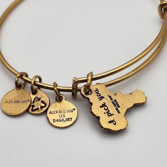 Alex & Ani I Pick You Flower Bouquet Bracelet - Picture 3 of 3